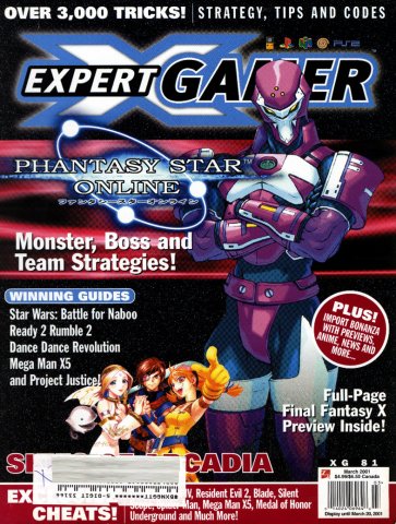 Expert Gamer Issue 81 (March 2001)