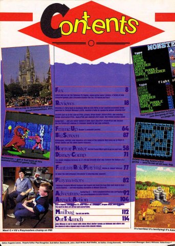 CVG Issue 081 Contents