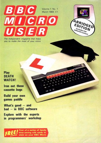 The Micro User Issue 001