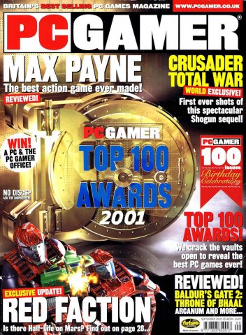 PC Gamer UK 100 September 2001