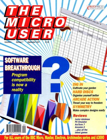 The Micro User Vol.09 No.07 (September 1991)