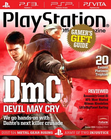 PlayStation The Official Magazine (USA) Issue 066 Holiday 2012