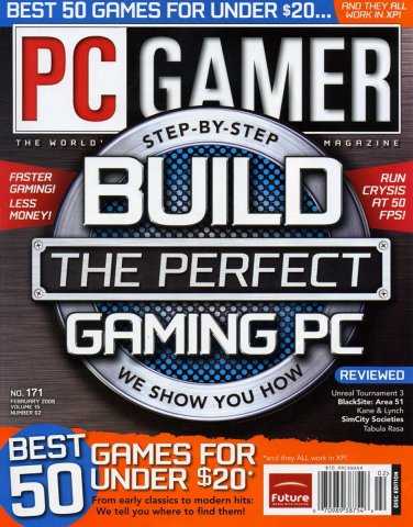 PC Gamer Issue 171 February 2008