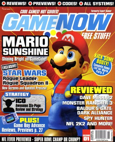 GameNow Issue 001 November 2001