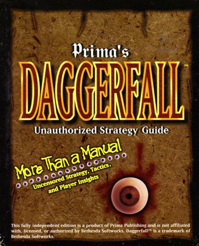 Daggerfall Unauthorized Strategy Guide