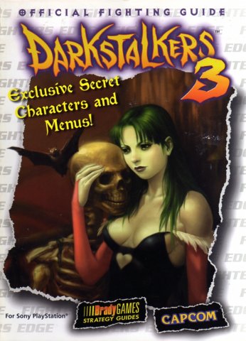 Darkstalkers 3 Official Fighting Guide