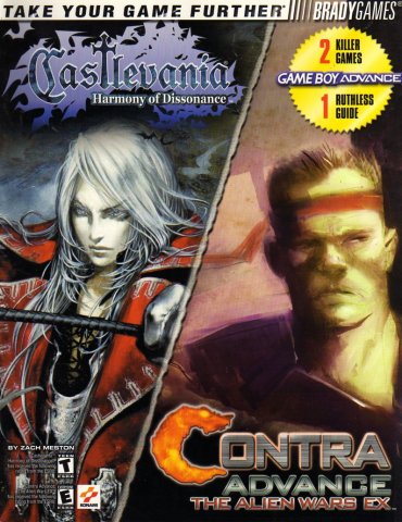 Castlevania: Harmony Of Dissonance/Contra Advance: The Alien Wars EX Official Strategy Guide