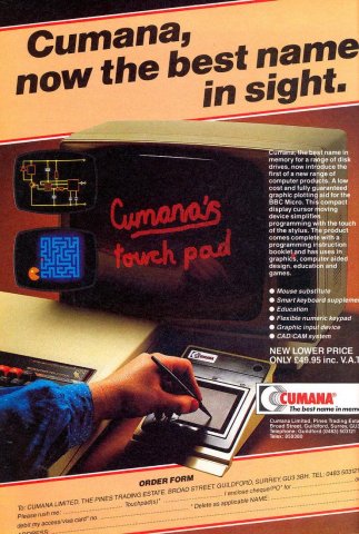 Cumana Touch Pad