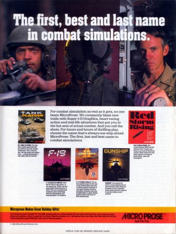 Microprose Combat Sims