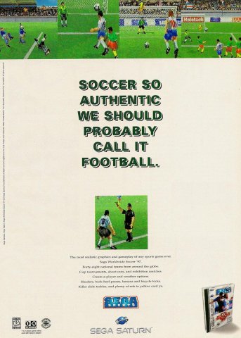 Sega Worldwide Soccer 97