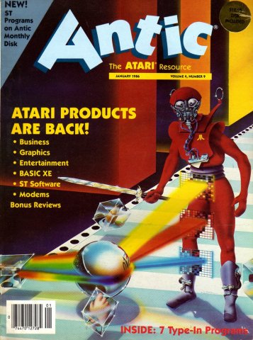 Antic Issue 039 January 1986