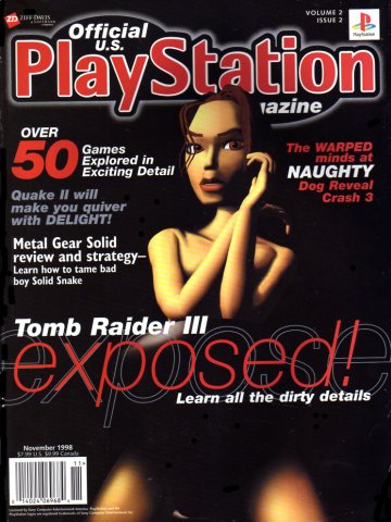 Official U.S. PlayStation Magazine Issue 014 (November 1998)