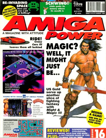 Amiga Power Issue 16 (August 1992)