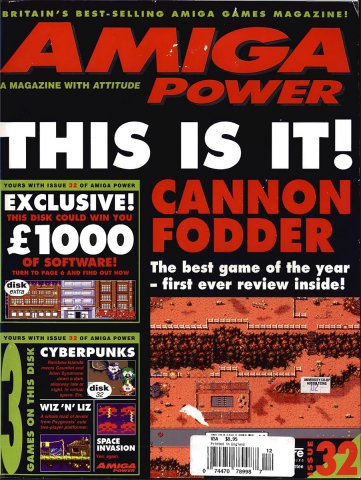 Amiga Power Issue 32 (December 1993)