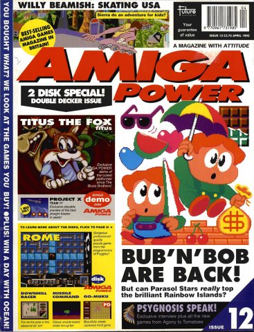 Amiga Power Issue 12 (April 1992)