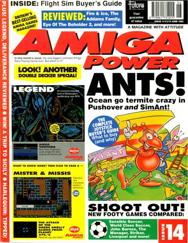 Amiga Power Issue 14 (June 1992)