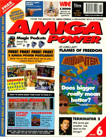 Amiga Power Issue 06 (October 1991)