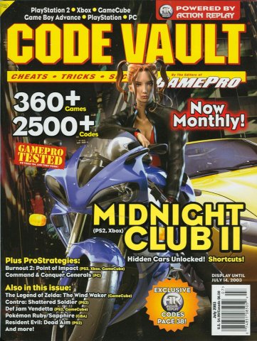 Code Vault Issue 12 July 2003