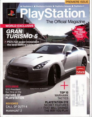 PlayStation The Official Magazine (USA) Issue 001 Holiday 2007