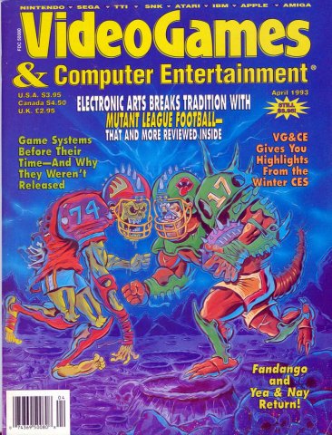 Video Games & Computer Entertainment Issue 51 April 1993