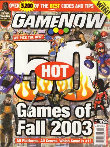 GameNOW Issue 22 August 2003