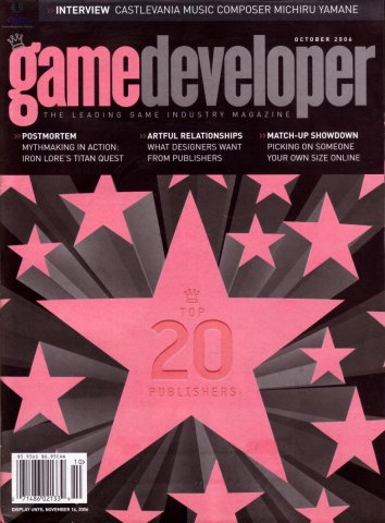 Game Developer 128 Oct 2006