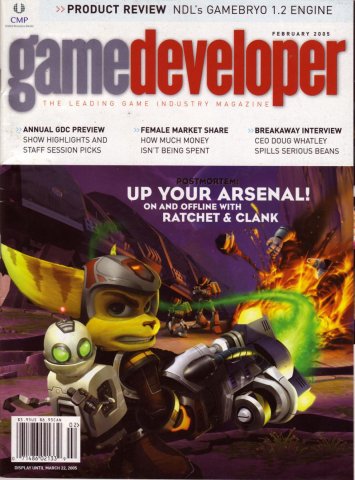Game Developer 110 Feb 2005