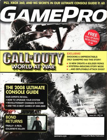 GamePro Issue 241 October 2008