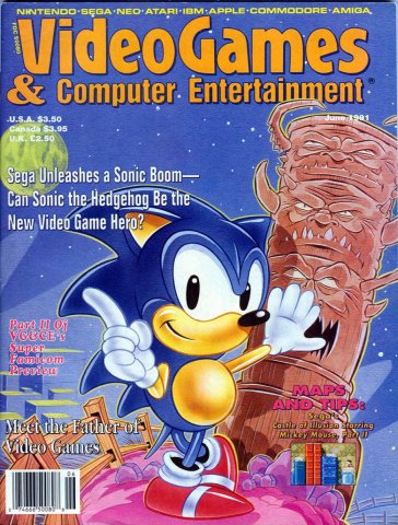 Video Games & Computer Entertainment Issue 29 June 1991