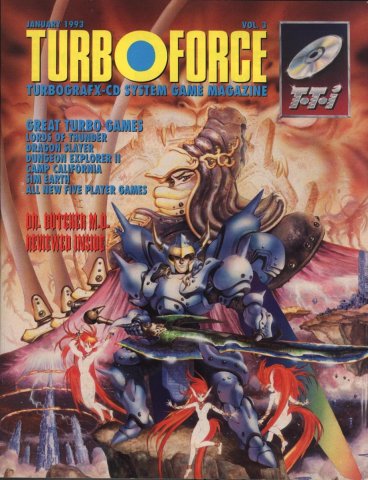 Turbo Force Vol 03 Jan 1993 Egm 043 Supp