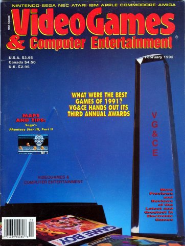 Video Games & Computer Entertainment Issue 37 February 1992