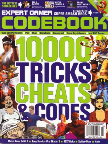 Expert Gamer Expert Codebook 2002