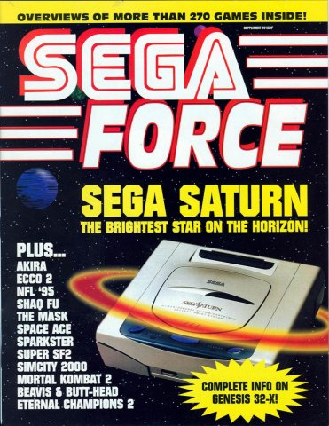 Sega Force Issue 5 July 1994