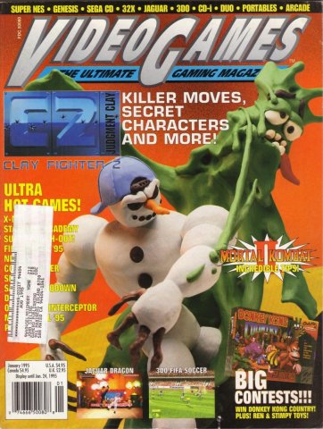 Video Games Issue 72 January 1995