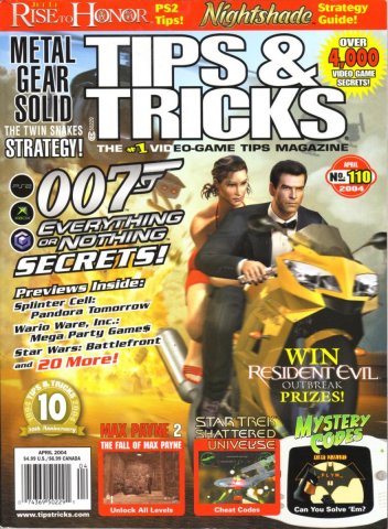 Tips & Tricks Issue 110 April 2004