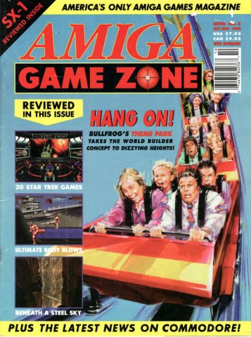 Amiga Game Zone Issue 003