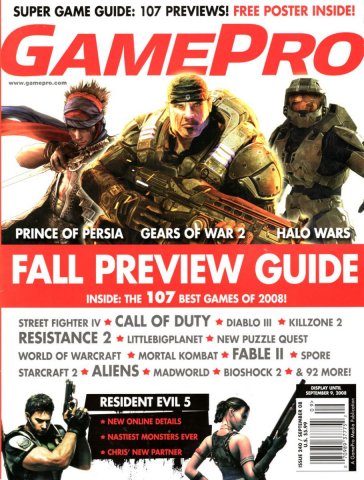 GamePro Issue 240 September 2008