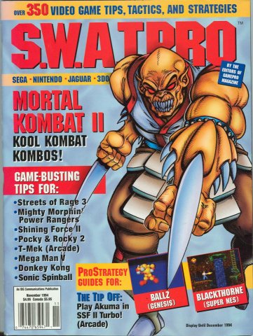 S.W.A.T.Pro Issue 20 November 1994