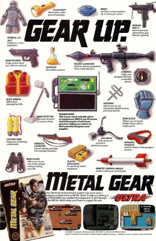 Metal Gear (September 1988)