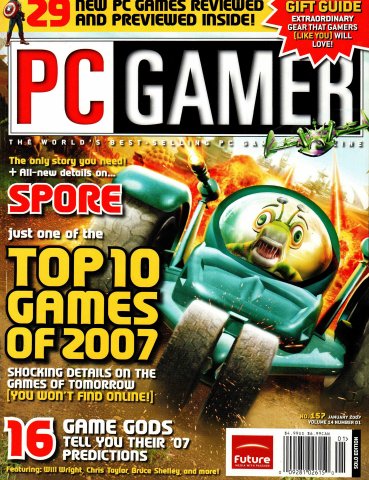 PC Gamer Issue 157 (January 2007)