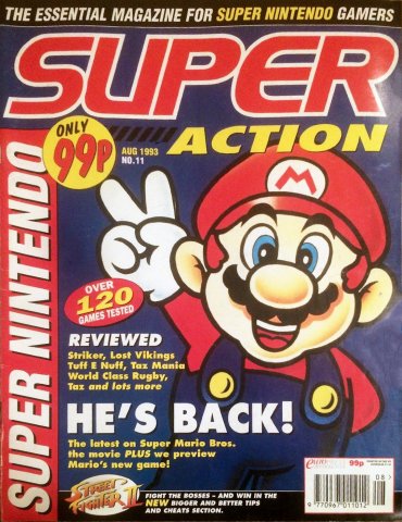 Super Action Issue 11 (August 1993)