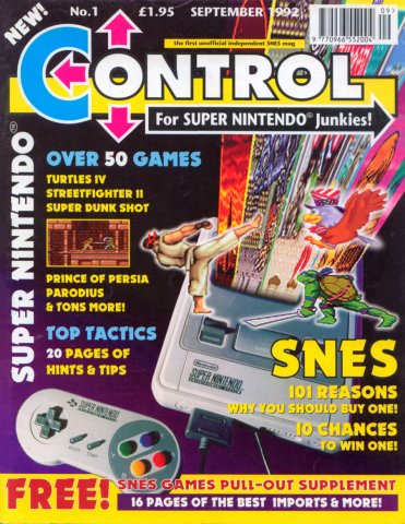 Control Issue 1 (September 1992)