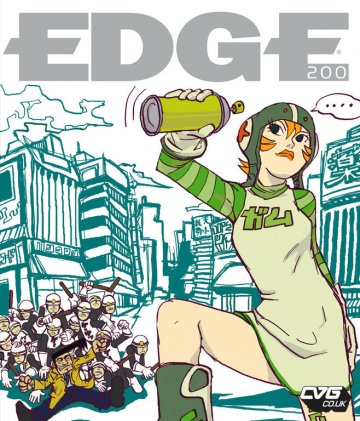 Edge 200 (April 2009) (cover 007 - Gum - Jet Set Radio series)