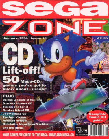 Sega Zone Issue 15 (January 1994)