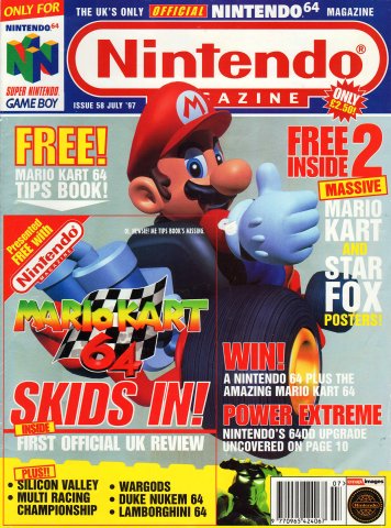 Nintendo Official Magazine 058 (July 1997)