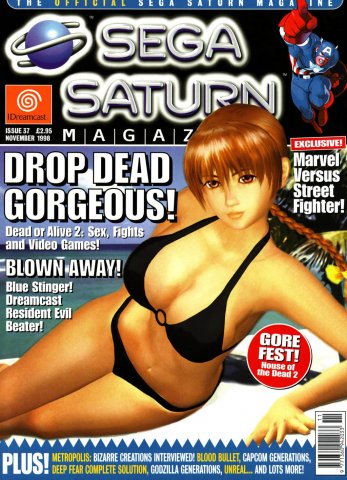 Official Sega Saturn Magazine 37 (November 1998)