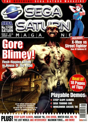 Official Sega Saturn Magazine 27 (January 1998)