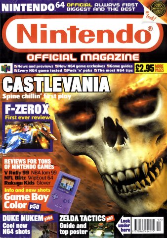 Nintendo Official Magazine 075 (December 1998)