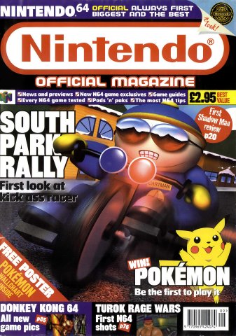 Nintendo Official Magazine 084 (September 1999)