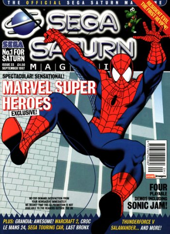 Official Sega Saturn Magazine 23 (September 1997)